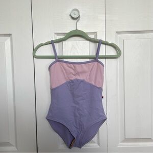 Yumiko Lavender and Pink Leotard